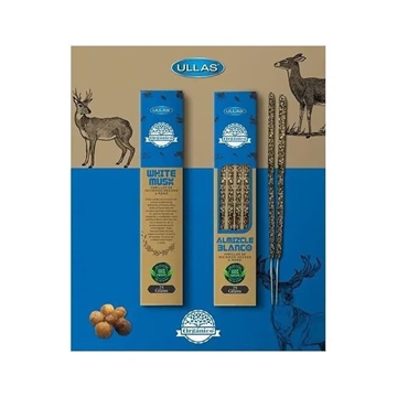 Incienso Orgánico Almizcle Blanco - Ullas - Imagen 1