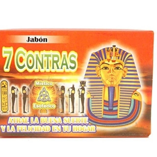 Jabón Esotérico 7 CONTRAS - Atrae la Buena Suerte y Felicidad - Imagen 1