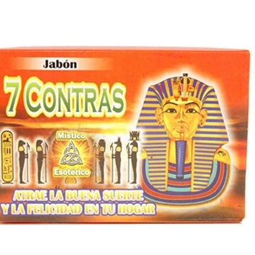 Jabón Esotérico 7 CONTRAS - Atrae la Buena Suerte y Felicidad - Imagen 1