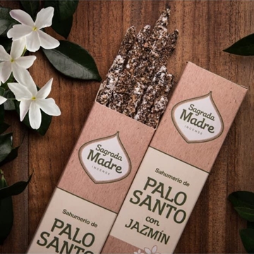Sahumerio Palo Santo con Jazmín - Sagrada Madre - Imagen 1
